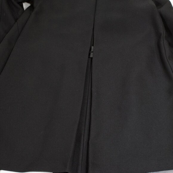 H&M Black Wool-Blend Military Style Coat - Picture 6 of 6